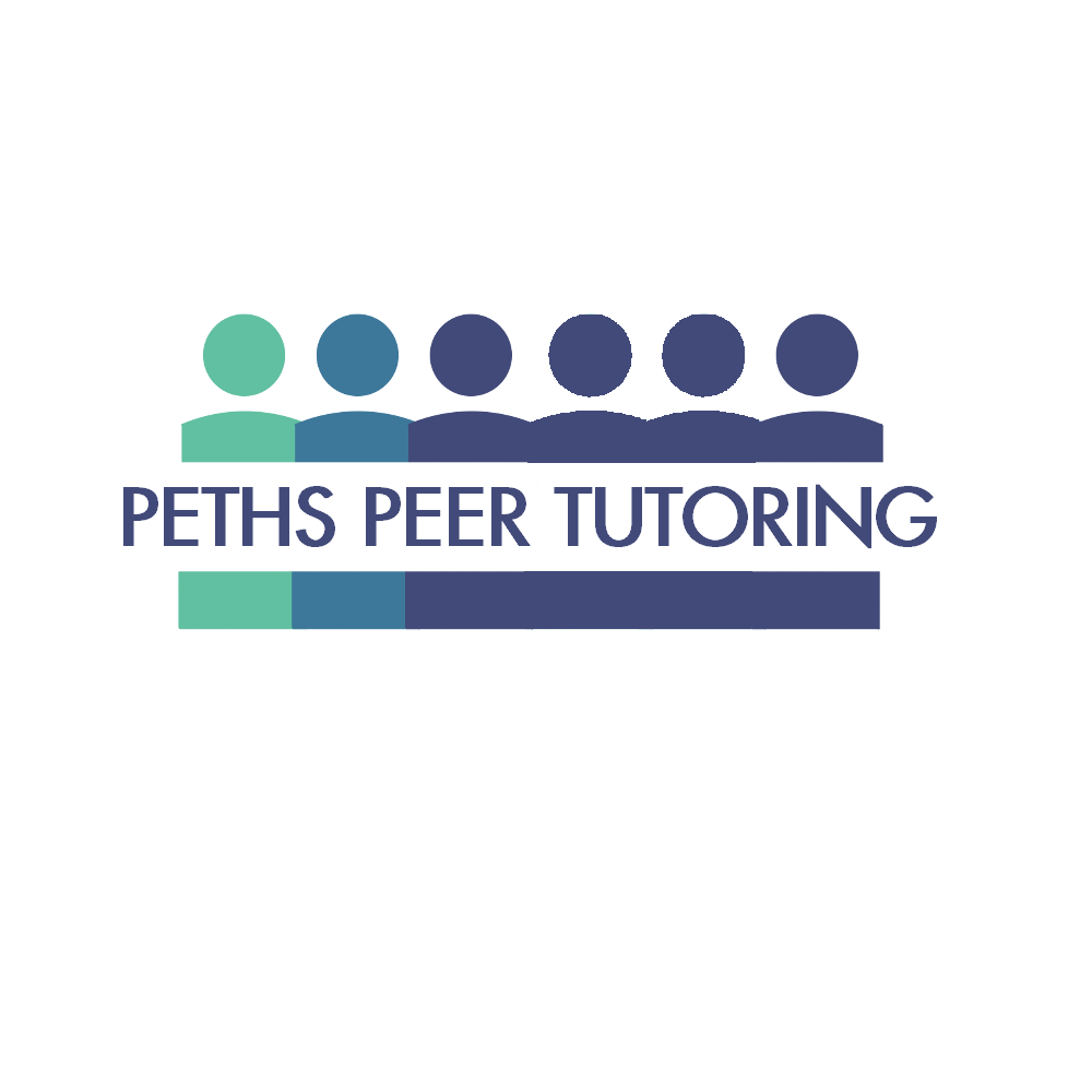 PETHS Peer Tutoring Logo